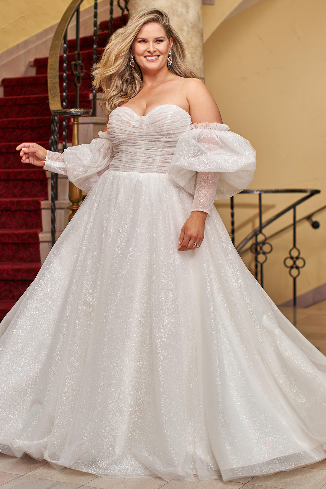 plus size ball gowns